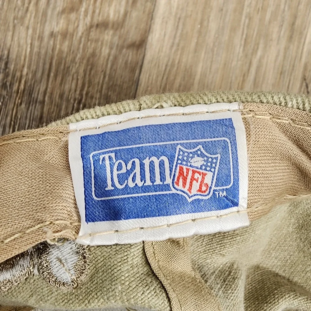 Vintage Miami Dolphins NFL Sports Specialties Hat Cap Tan Brown‎ Adjustable
